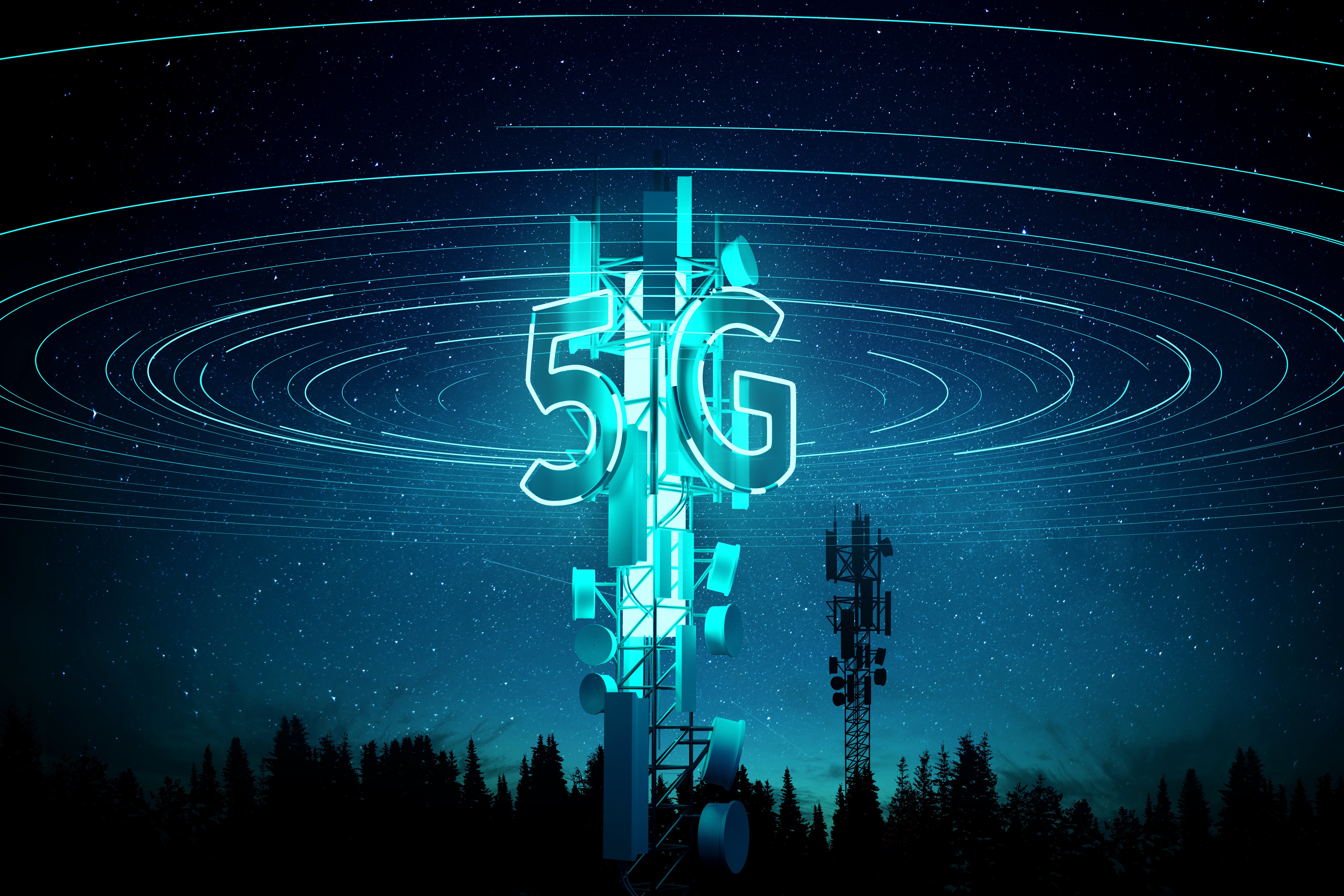 Active 5G mast
