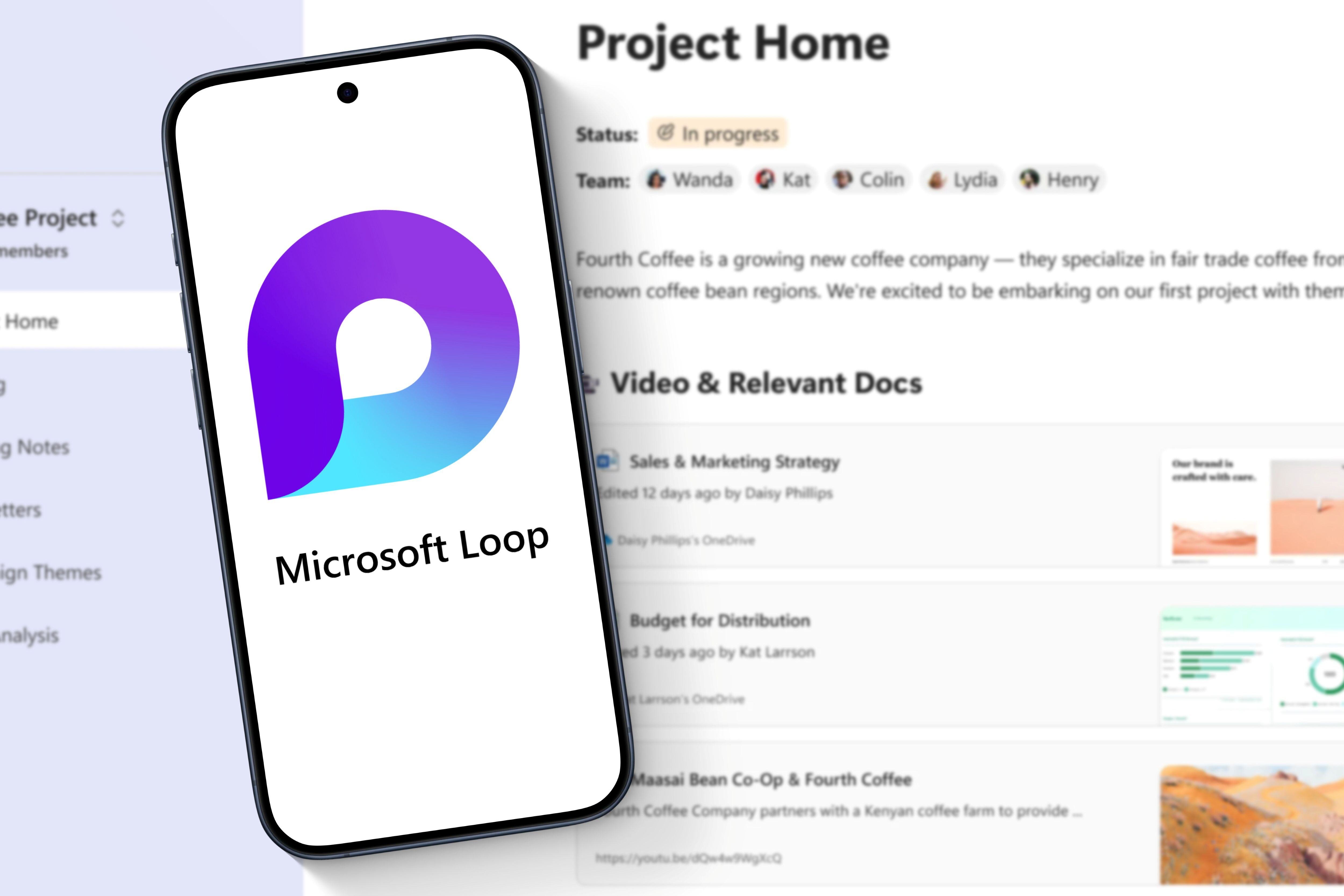 Microsoft Loop project planning