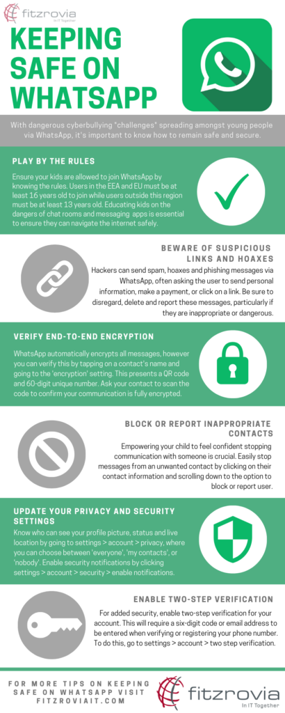 cybersecurity tips for whatsapp