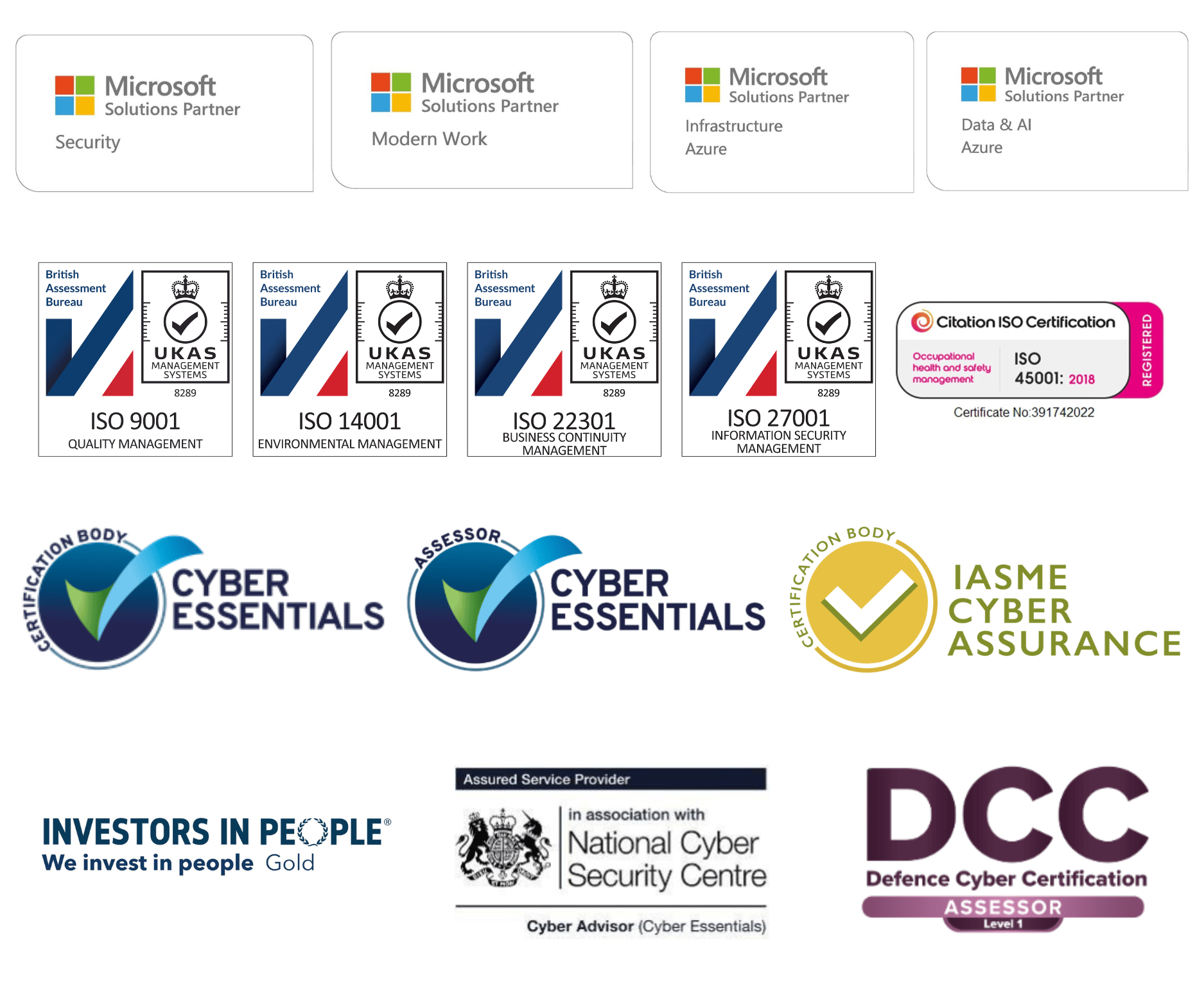 Our Accreditations Webpage Logos For Ingram (1875 x 1563 px)