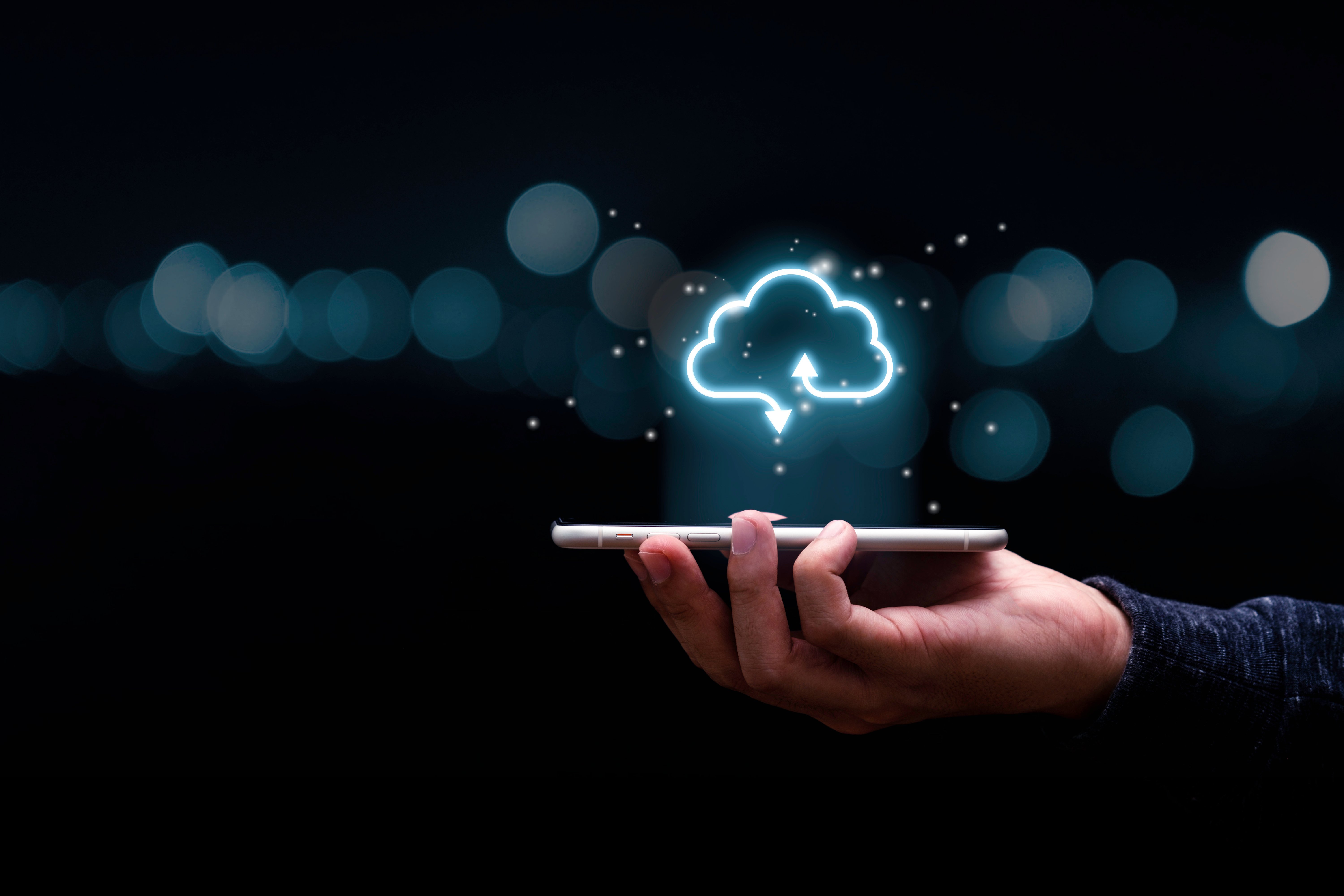 the cloud on a mobile device
