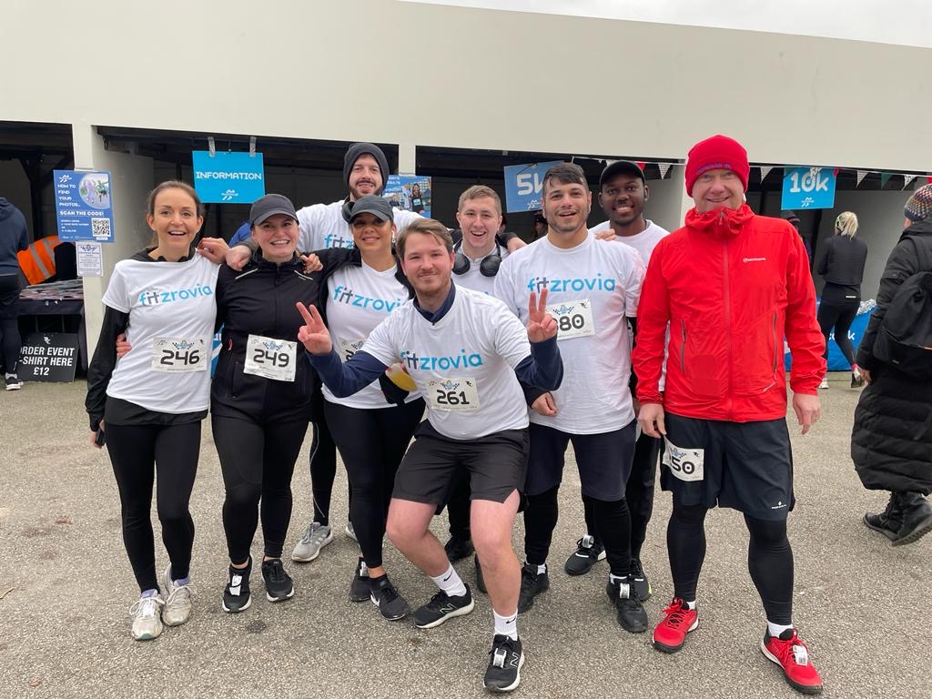 Featured image: The Fitz team at Goodwood Motor Circuit - Read full post: Fitzrovia Team do 10K for the MS Society!