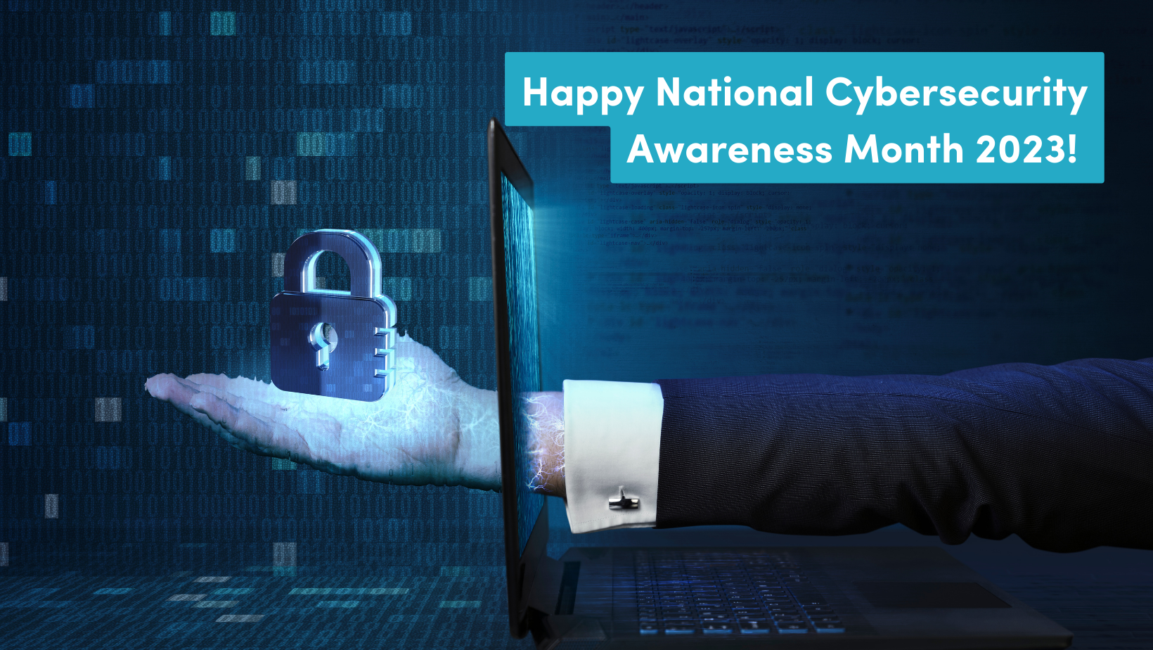 Featured image: Cybersecurity on computer - Cybersecurity Awareness Month: Strengthening Your Digital Defence